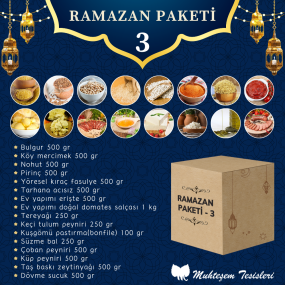 Muhteşem Tesisleri Ramazan Erzak Paketi - 3